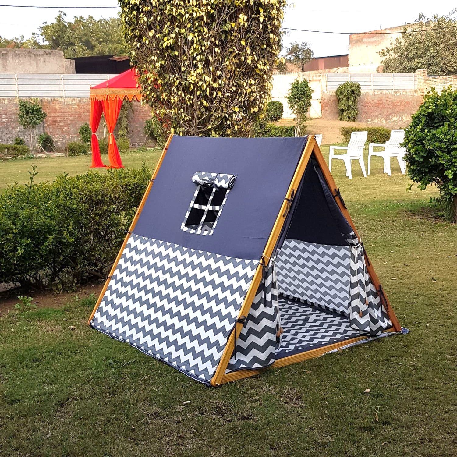 Pirates Viking Cozy A-Shape Tent for Kids