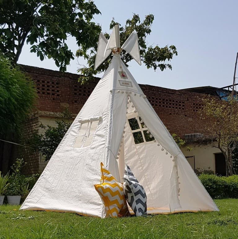 Snow White Teepee Tent House for Kids