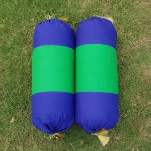 Green & Blue Bolsters Cozy Bolster Pillows