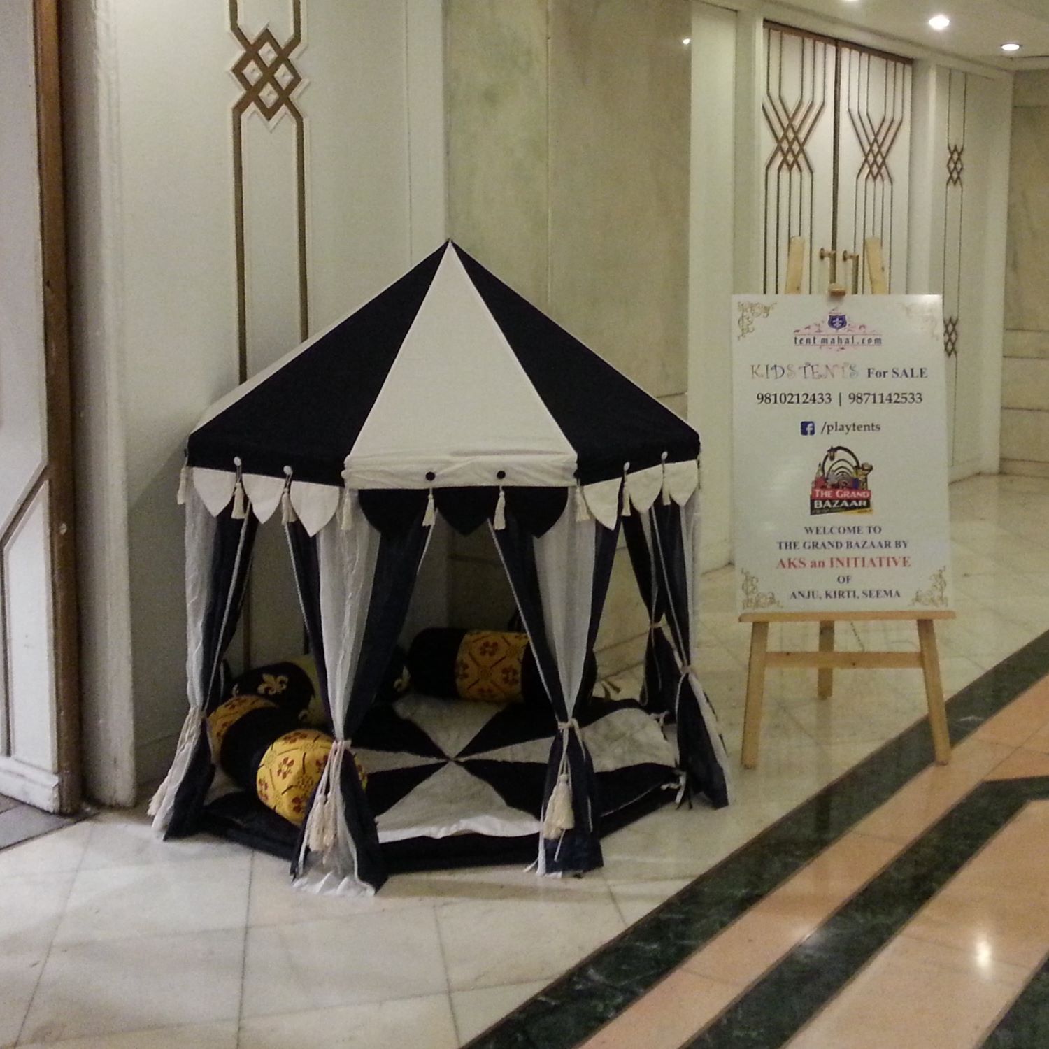 Play tent for boy