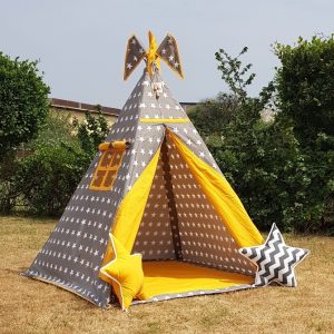 Little Stars Teepee Cozy Teepee Tent for Kids