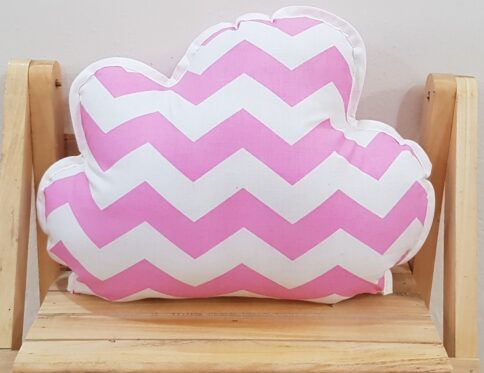 Pink Chevron Cloud Dreamy Cloud Cushions for Kids