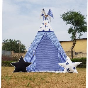 True Blue Teepee Cozy Teepee Tent for Kids