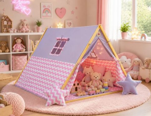 cozy tent house for girl